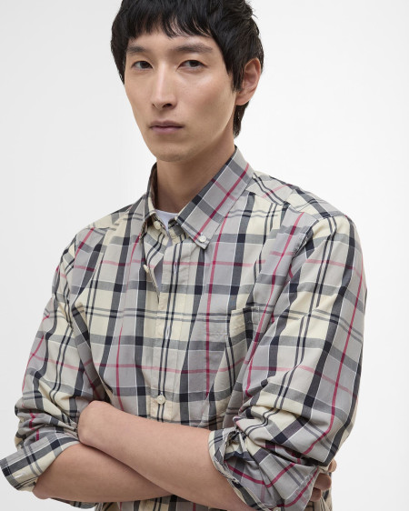Taggon Tartan Oversized Shirt