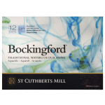 St Cuthberts Bockingford Watercolor Pad Cold Pressed Glue Binding 140lb 12 Sheet 10x14 inch