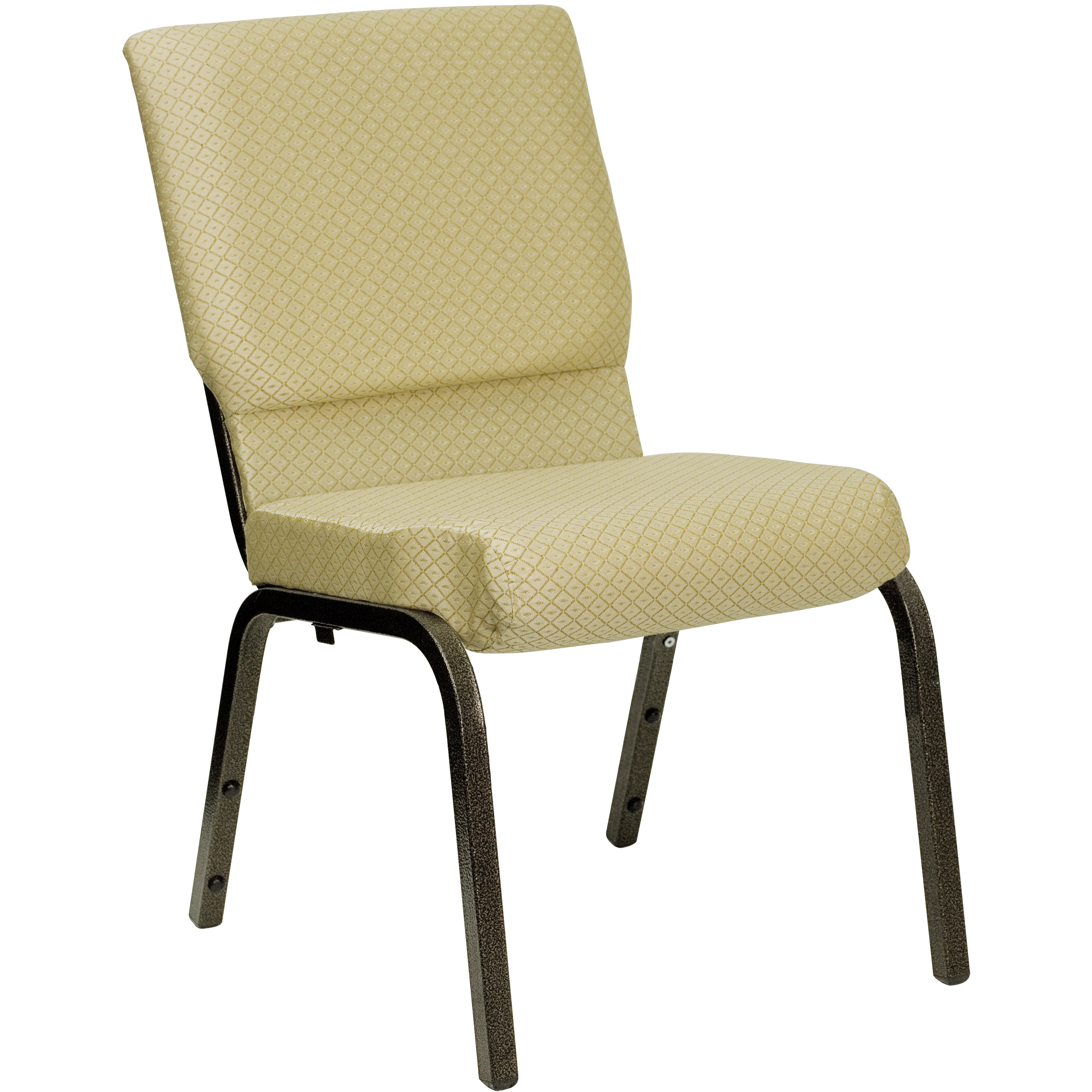 HERCULES Series 18.5''W Stacking Church Chair in Purple Fabric - Gold Vein Frame - Picture 95 of 140