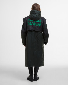 Parka cerato Barbour x GANNI 