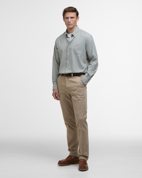 Teesdale Performance Long-Sleeved Shirt Stone