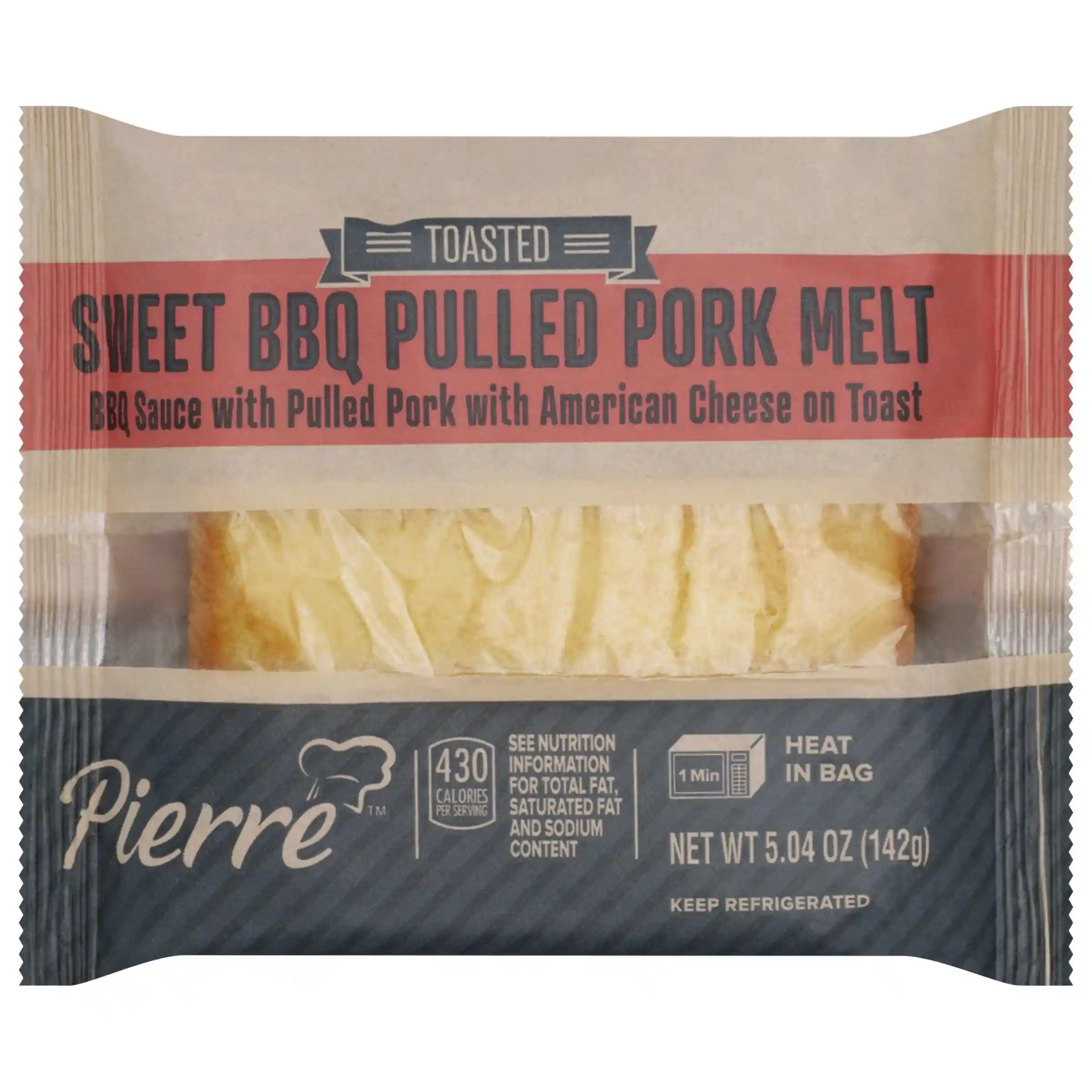Pierre™ Toasted BBQ Pulled Pork Melt_image_3