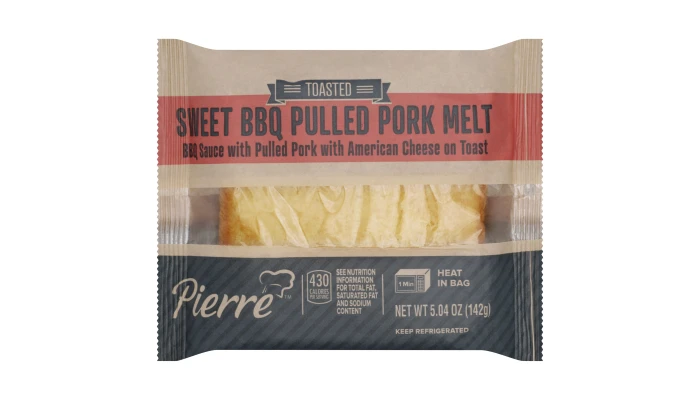 Pierre™ Toasted BBQ Pulled Pork Melt_image_3