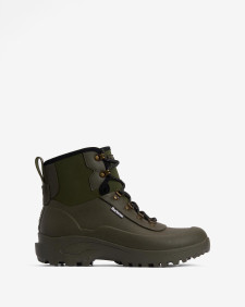 Marlow Lace-Up Wellingtons Olive