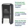 Tork, OptiServe 2-Roll, Coreless Bath Tissue Dispenser, Black