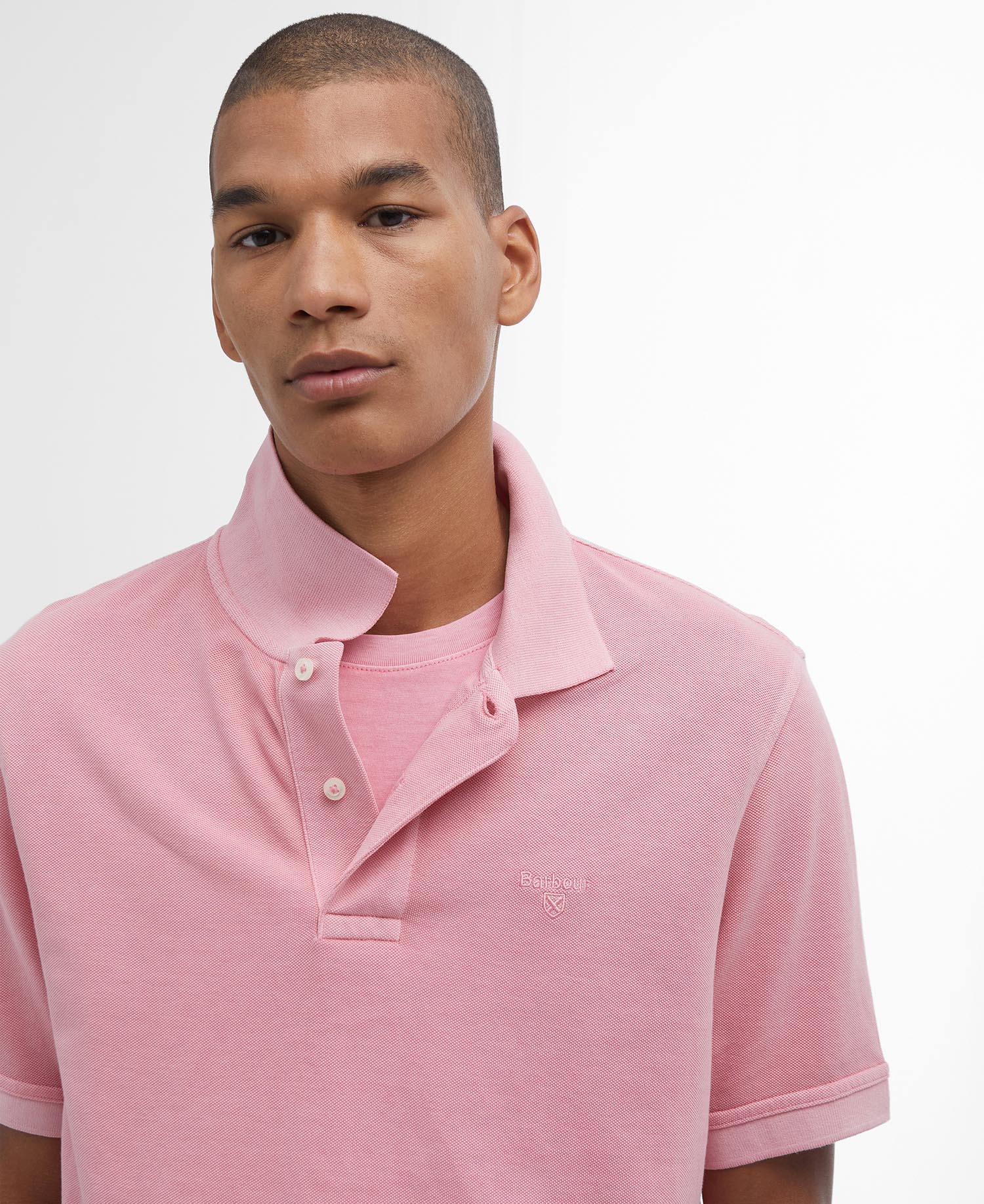 Washed-Out Sports Polo Shirt image number 3