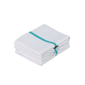 MED4120TTWA, Mednik, Cotton Dish Towel, 15"x24", White