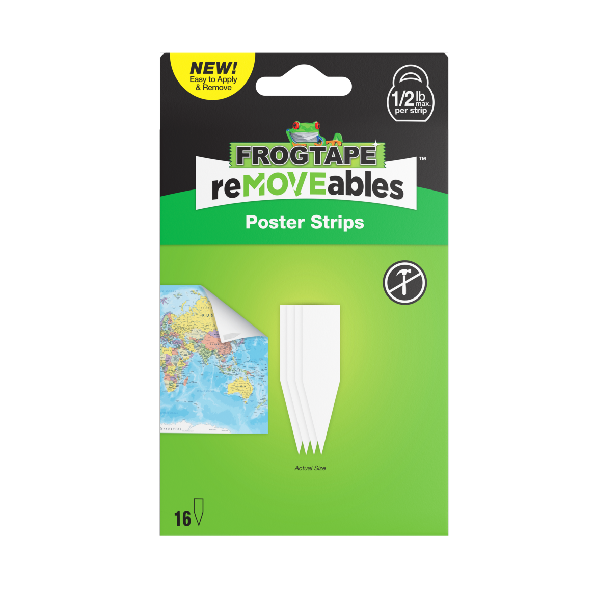 FrogTape reMOVEables™ Poster Strips Primary Product Image