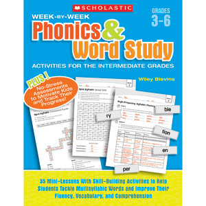 Week-by-Week Phonics & Word Study Book