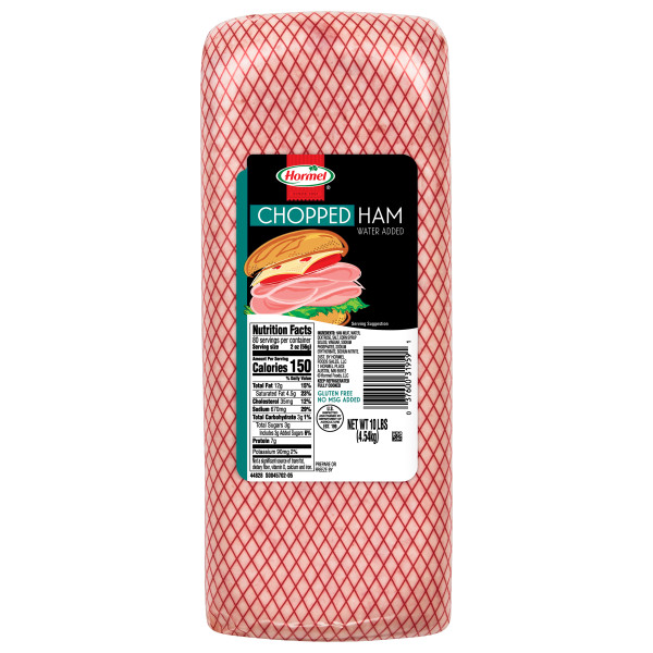 BLACK LABEL(r) CHOPPED HAM SWEET 10 LB. . C1C1 - Front Center In Package (Hi Res)