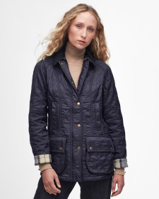 Beadnell Polarquilt Jacket Navy-Navy