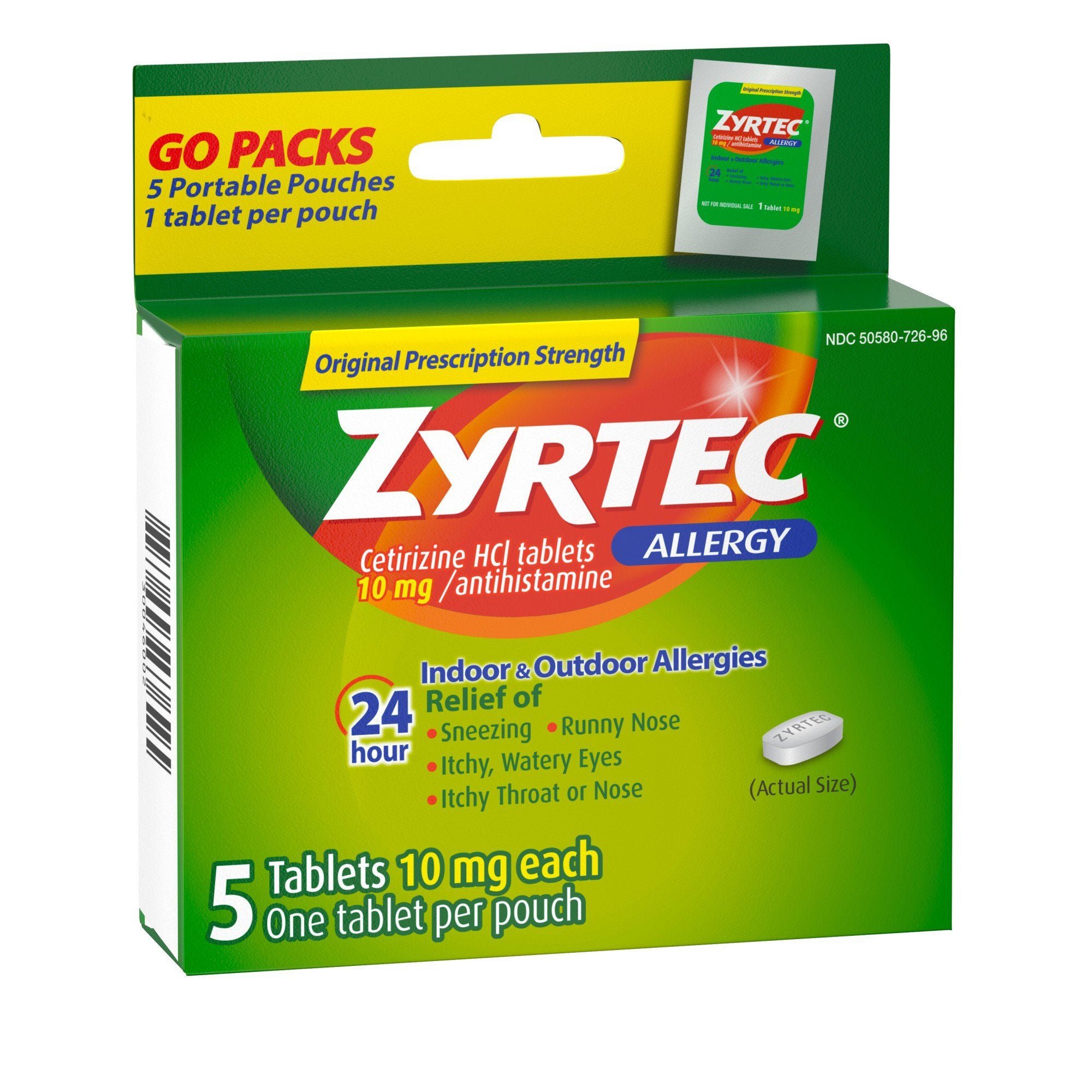 Zyrtec® Cetirizine Allergy Relief