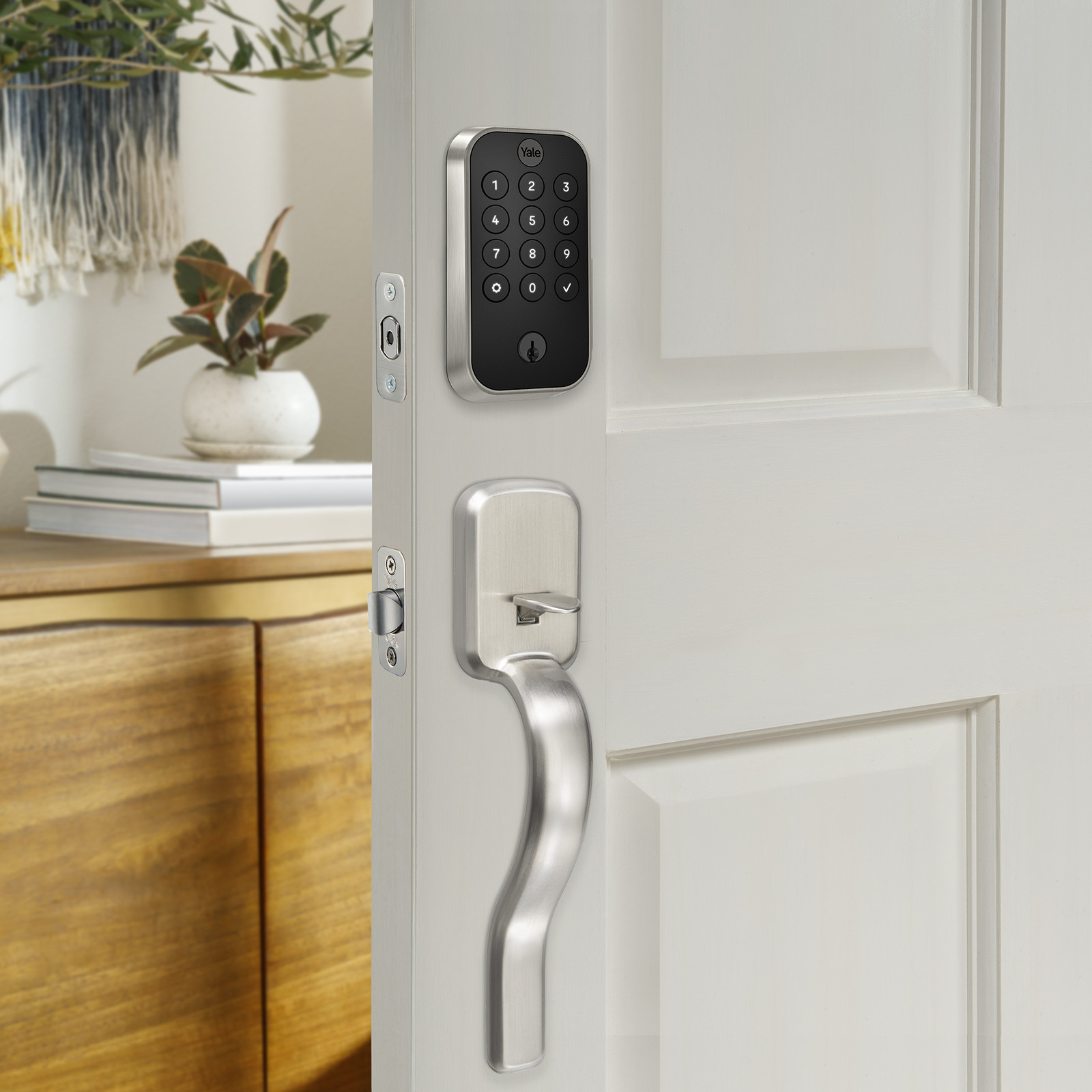 Ridgefield Handleset with Square Round Rosette