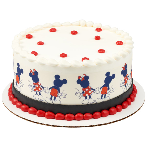 Mickey Mouse and Minnie Mouse Classic PhotoCake® Edible Image® Strips