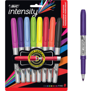 Marking&trade; Permanent Marker, Fine Point, Assorted Colors, Pack of 8