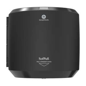 Georgia Pacific, SofPull® High Capacity,  Center Pull Towel Dispenser, Black