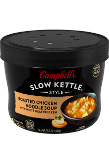 Roasted Chicken Noodle Soup with White Meat Chicken