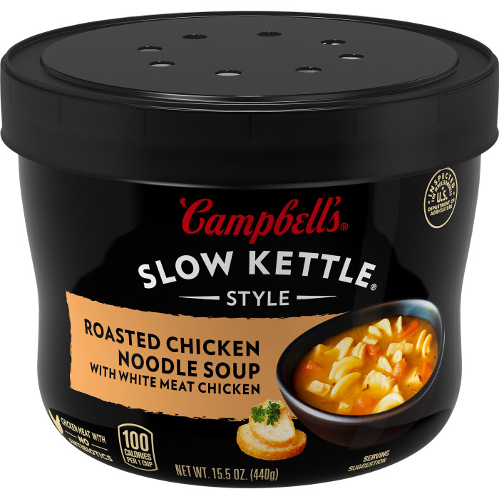 Roasted Chicken Noodle Soup with White Meat Chicken