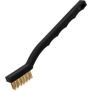 Carlisle, Flo-Pac®, 1.7in, Utility Brush , Brass Bristles, Black