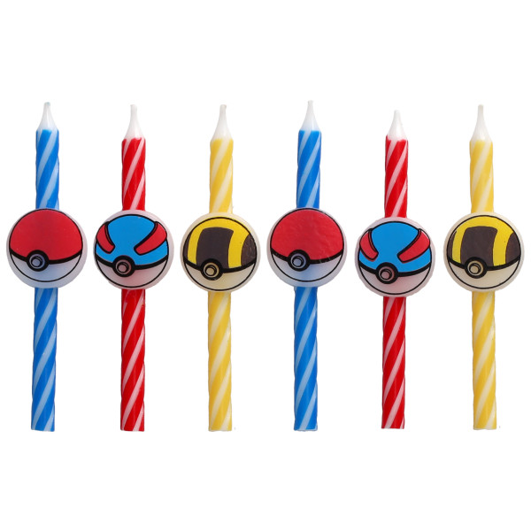 Pokémon Poké Ball Icon Licensed Candles