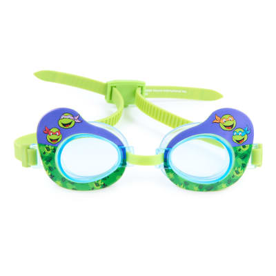 SwimWays Teenage Mutant Ninja Turtles Swim Goggles, Kids Pool, Swimming & Beach Supplies for Outdoor Games, TMNT Water Toys, Pool Accessories for Kids Aged 3 & Up