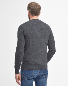 Essential Crew Neck Jumper Charcoal