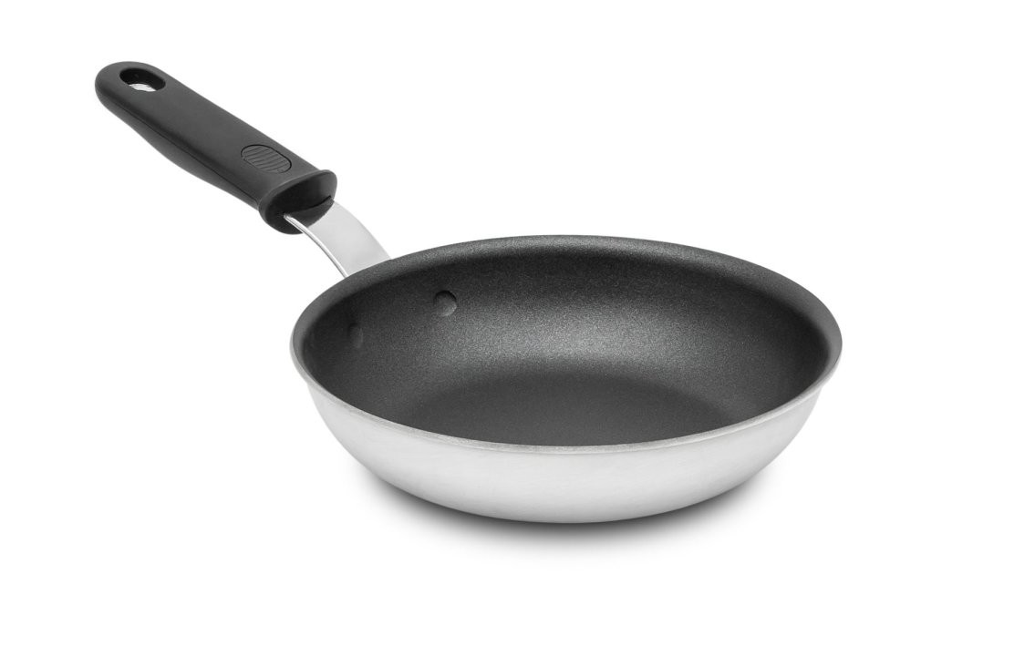 8-inch Wear-Ever® rivetless fry pan with PowerCoat2™ nonstick coating and silicone handle