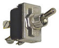 Bat Handle Type DPDT Toggle Switch With Quick-Connect Terminals ON-OFF-ON Maintained Contact
