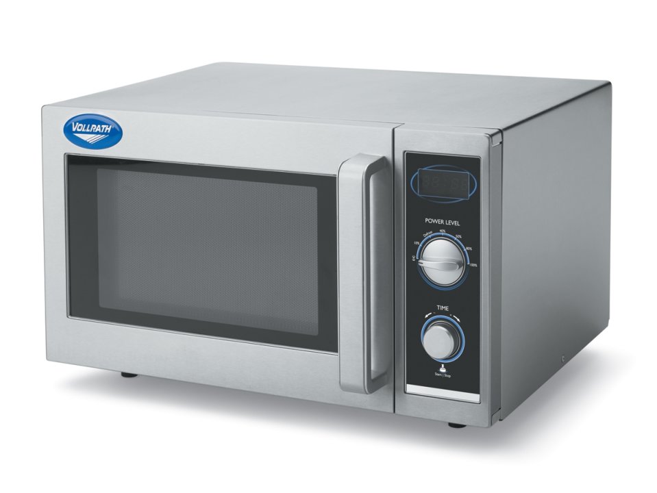 120-volt microwave oven with manual controls
