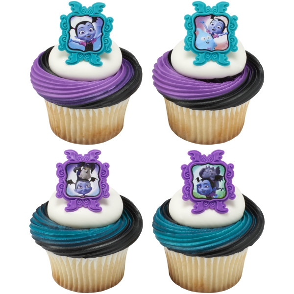 Vampirina Sweetly Vee Cupcake Rings