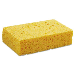 Boardwalk,  Medium Cellulose Sponge, 3 2/3 x 6 2/25", 1.55" Thick, Yellow, 24/Carton