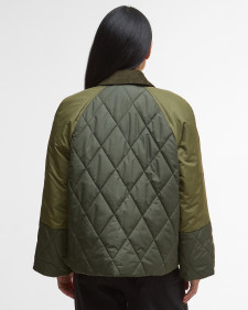 Giacca trapuntata Martha Olive/Dark Moss/Ancient Tartan