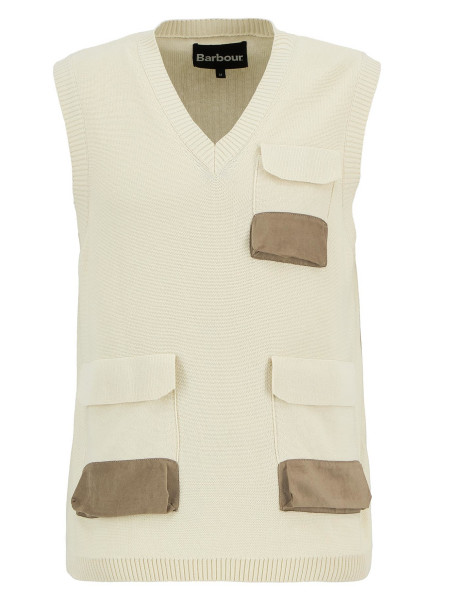 Gilet in maglia multitasca Barbour x TO KI TO Gilet in maglia multitasca Barbour x TO KI TO