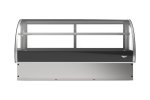 60-inch-wide 120-volt curved-glass drop-in Refrigerated display case with rear access