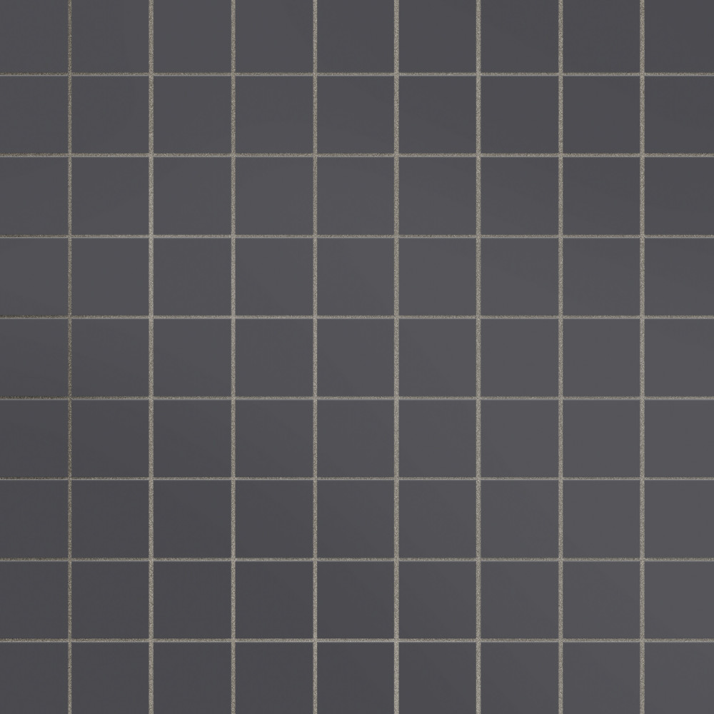 Vaudeville Taco Antracita 1-5/8 in. x 1-5/8 in. Porcelain Floor and Wall Tile
