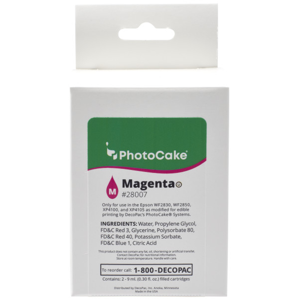 Epson "U" Series Cartridge - Magenta - Epson WF-2830U, WF-2850U, XP-4100U, XP-4105U PhotoCake® Ink