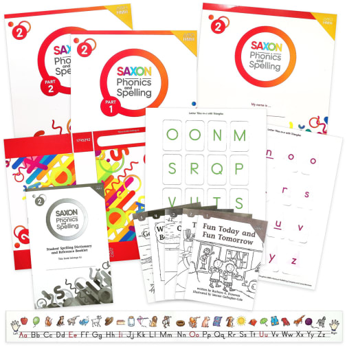 Saxon Phonics and Spelling Single Student Kit Grade 2