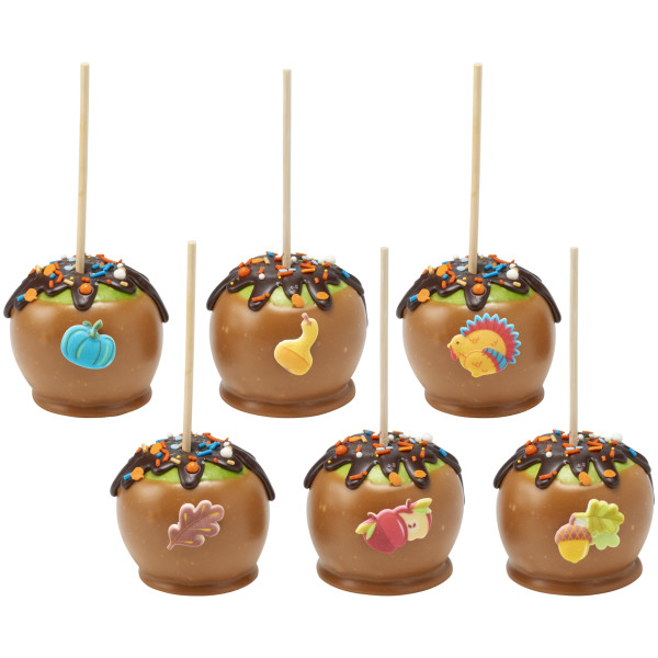 Thanksgiving Harvest - Red 3 Free Dec-Ons® Decorations