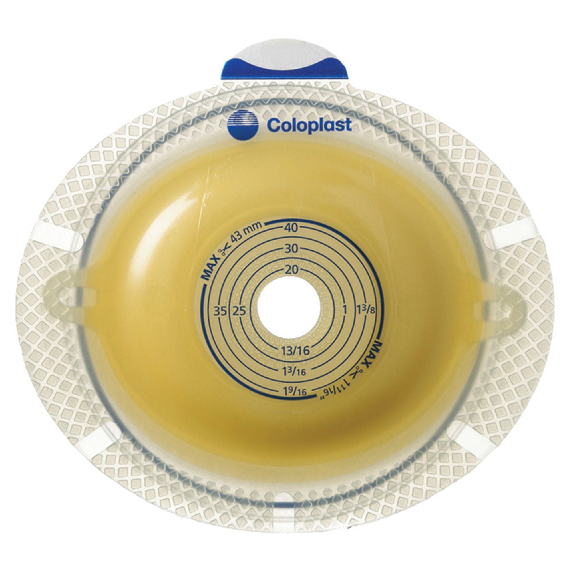 SenSura® Flex Xpro Convex Light Ostomy Barrier, Trim to fit 15 – 43 mm, Red