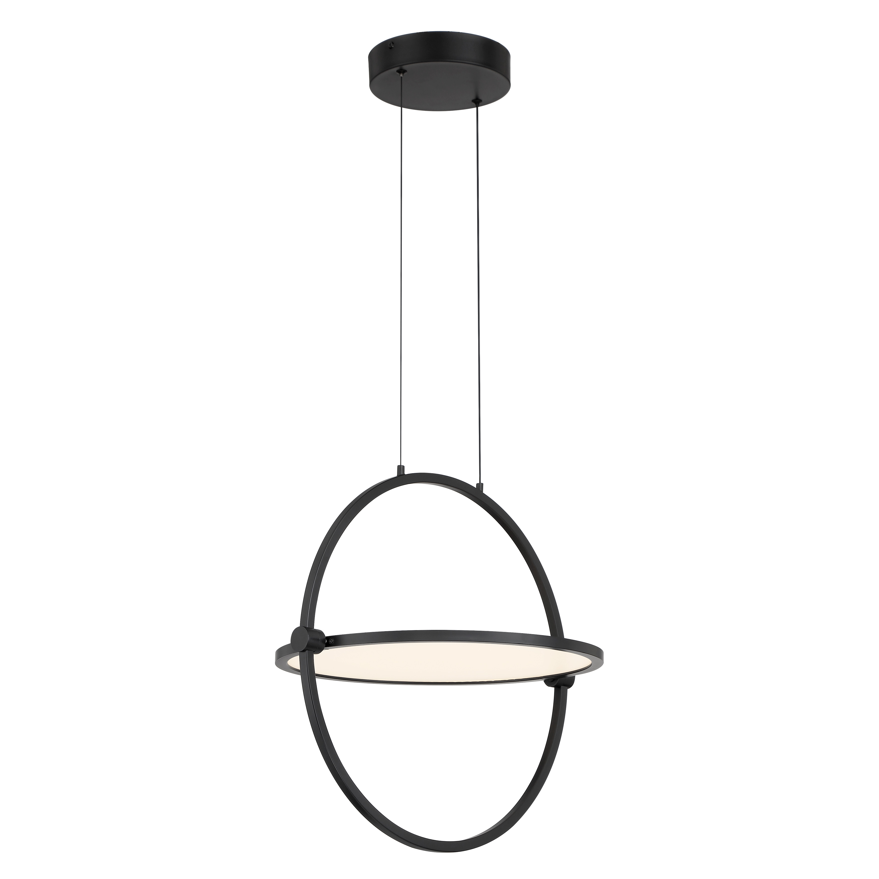 Studio 23 21W LED Pendant in Coal - Image 3