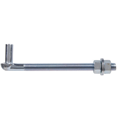 Hardware Essentials Zinc Plated Gate Bolt Hook 5/8 x 8in.