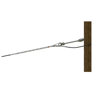 FIBERLIGN®, Medium Tension Dead, White, 85 in L