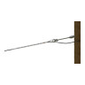 FIBERLIGN®, Medium Tension Dead, White, 85 in L