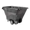 Rubbermaid Commercial, Standard Duty, Tilt Truck, 27 cu ft, Black