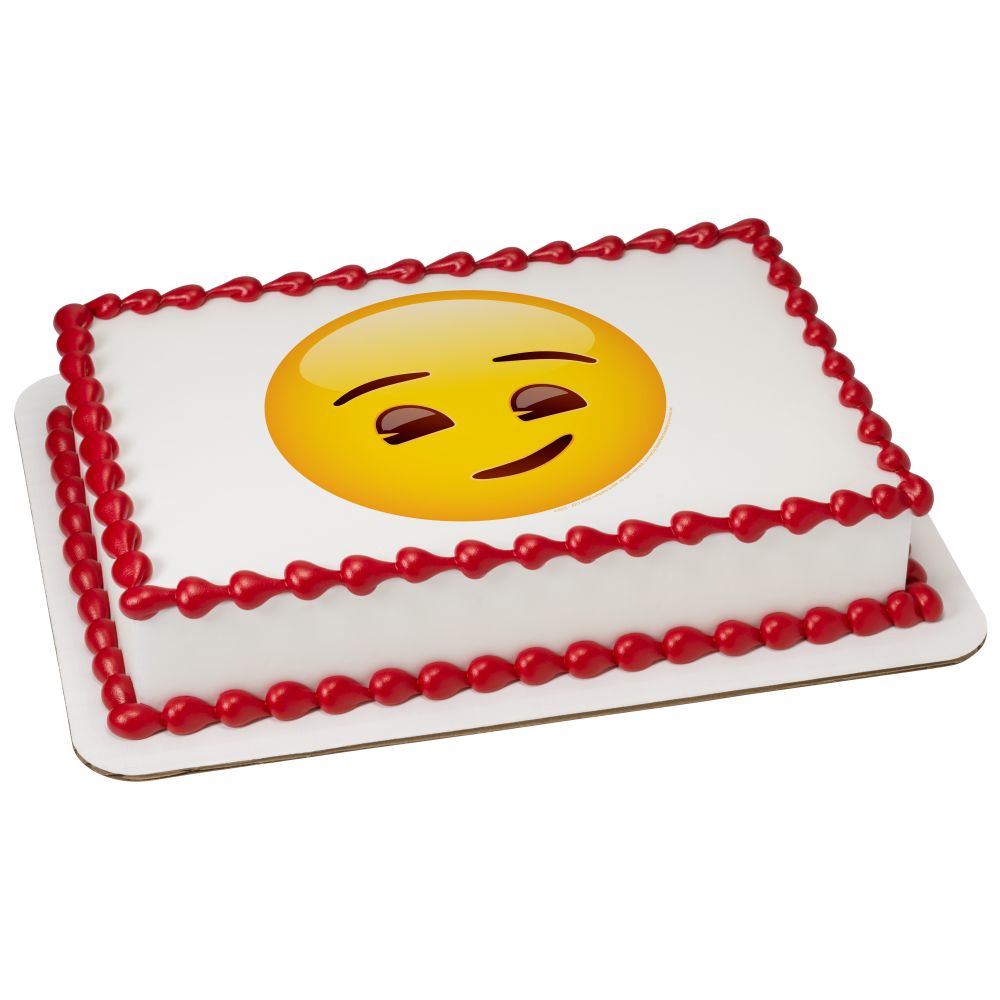 Image Cake emoji™ Smirking