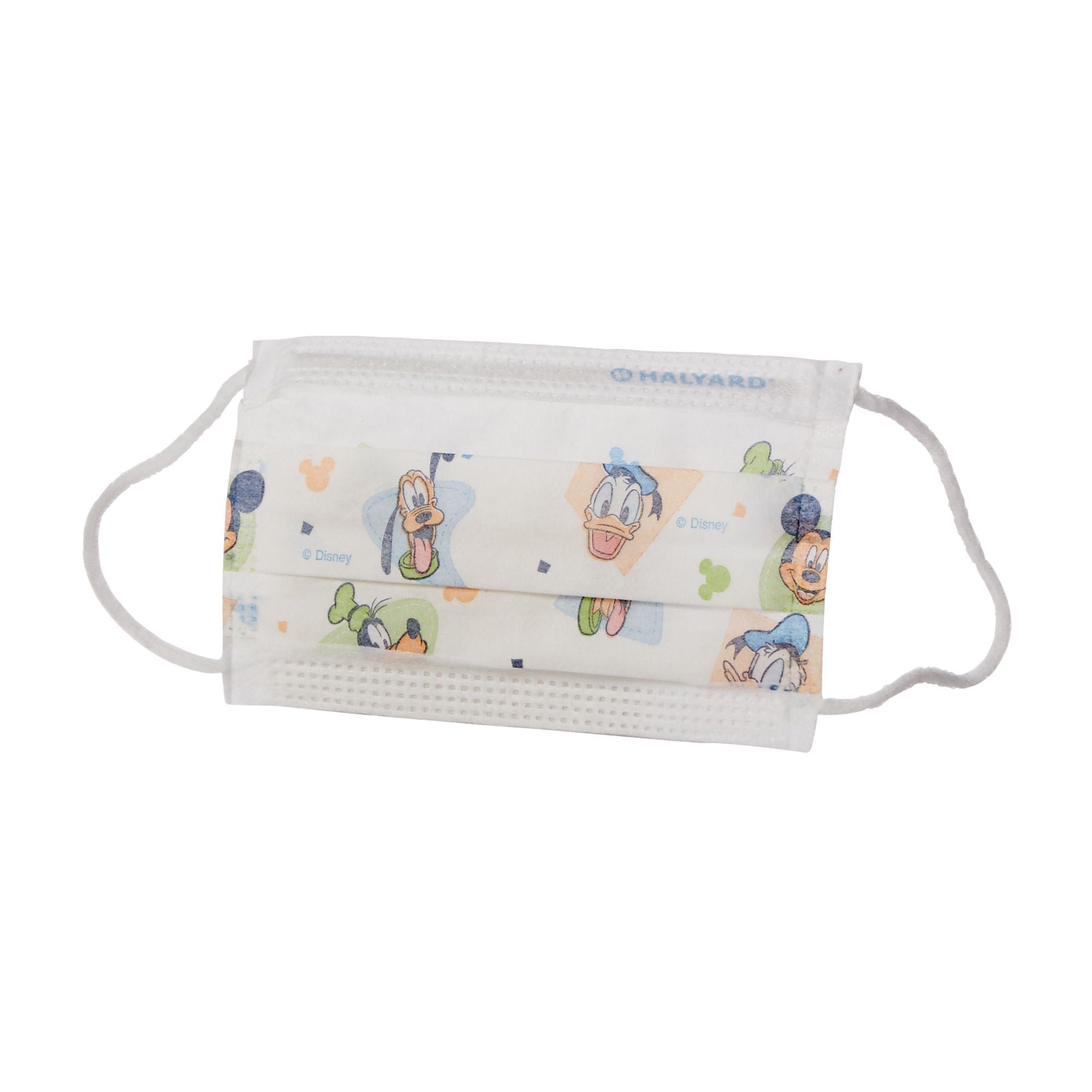Halyard Procedure Mask Pleated Earloops Child Size Kid Design (Disney)