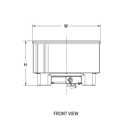 Engineering front view