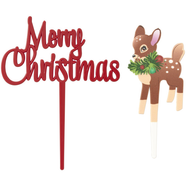 Christmas Deer Assortment Vertical Layon