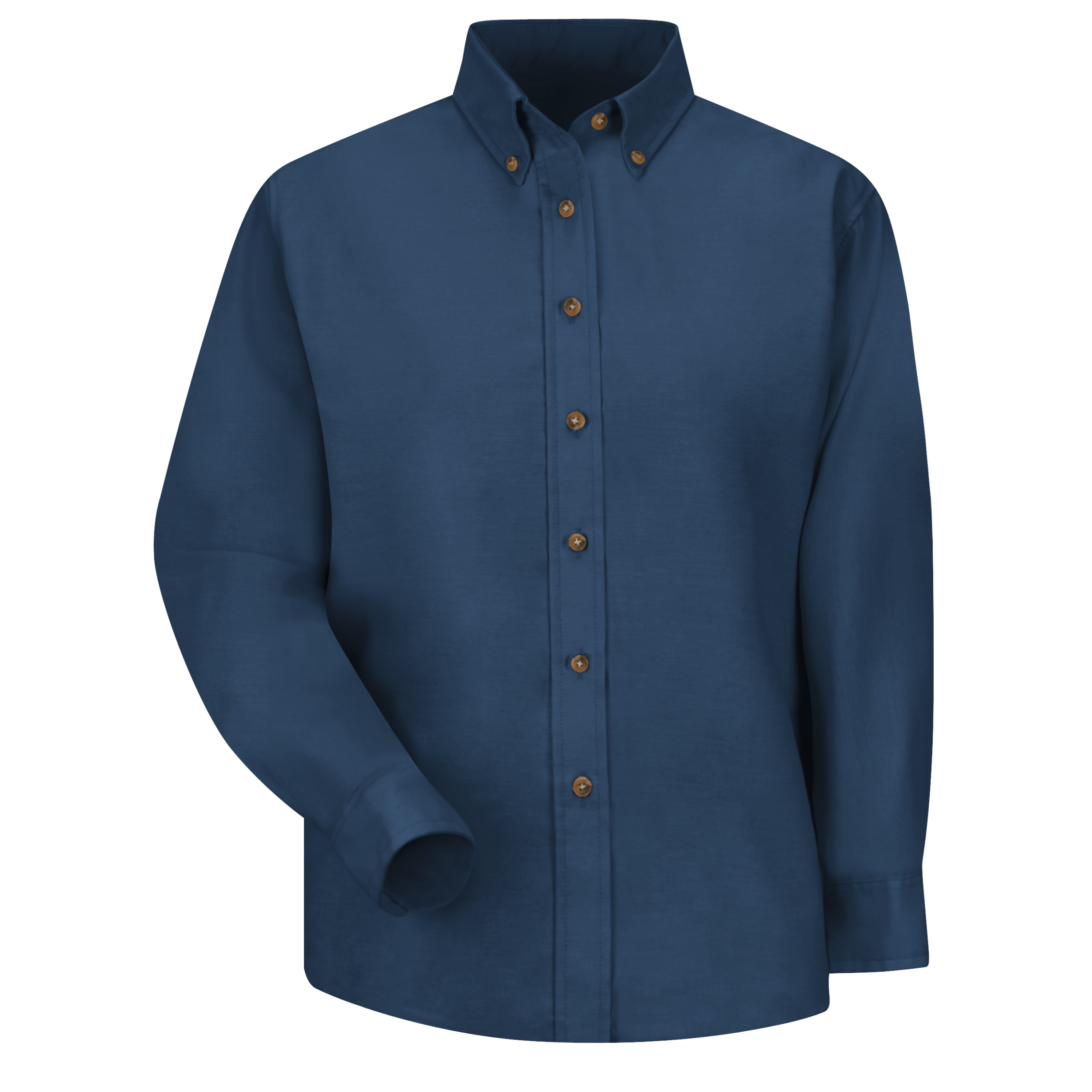 Camisa de vestir de popelina de manga larga Red Kap para mujer - Imagen 12 de 17