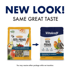 Image of Vitakraft Sunseed Vita Prima Cockatiel & Lovebird Food, 3 lb